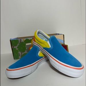 The Simpsons x Vans Collaboration Slip-On Pro Limited Addition  Bart Simpson